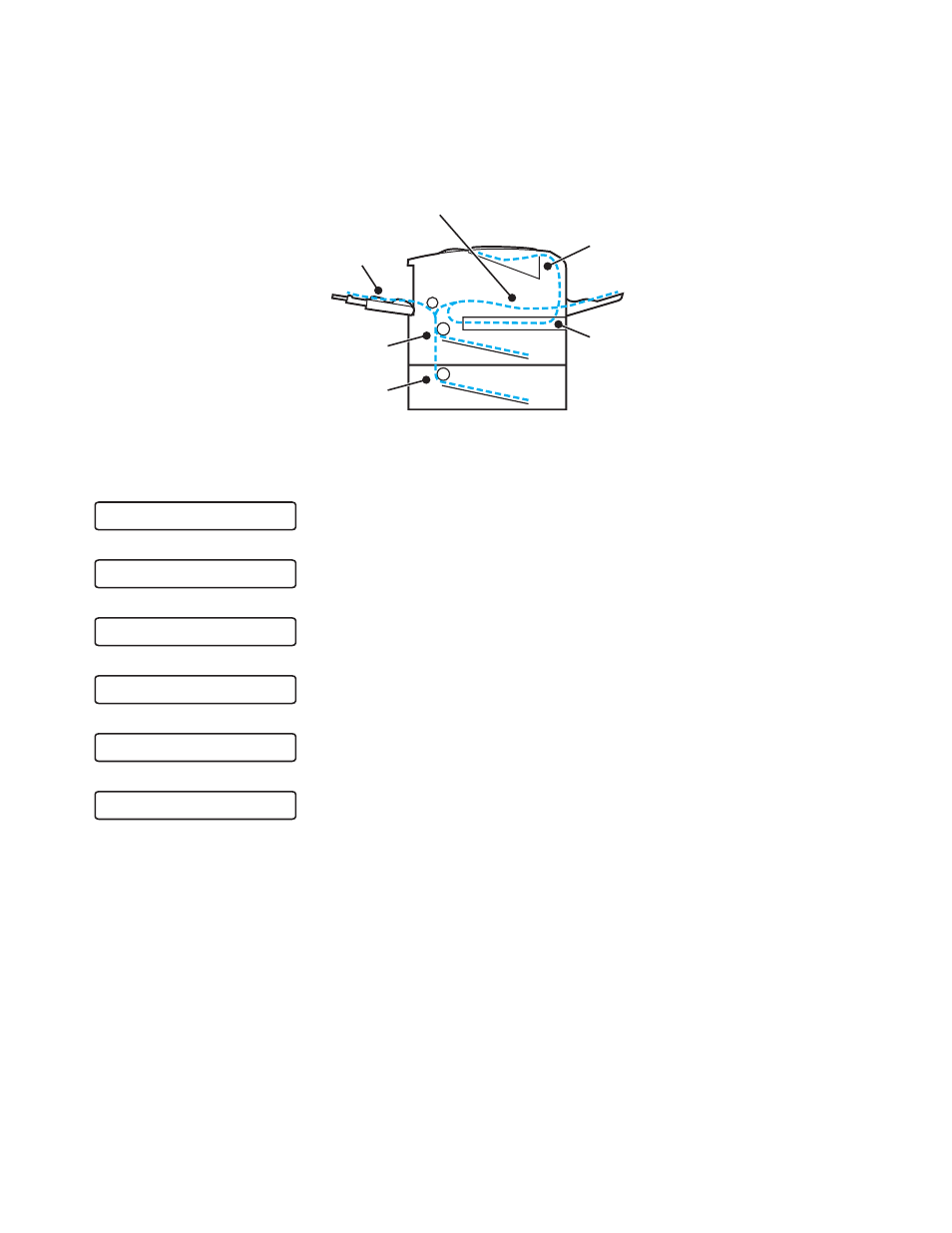 Paper jams and how to clear them, Paper jams and how to clear them -5 | Brother HL-6050DN User Manual | Page 137 / 179