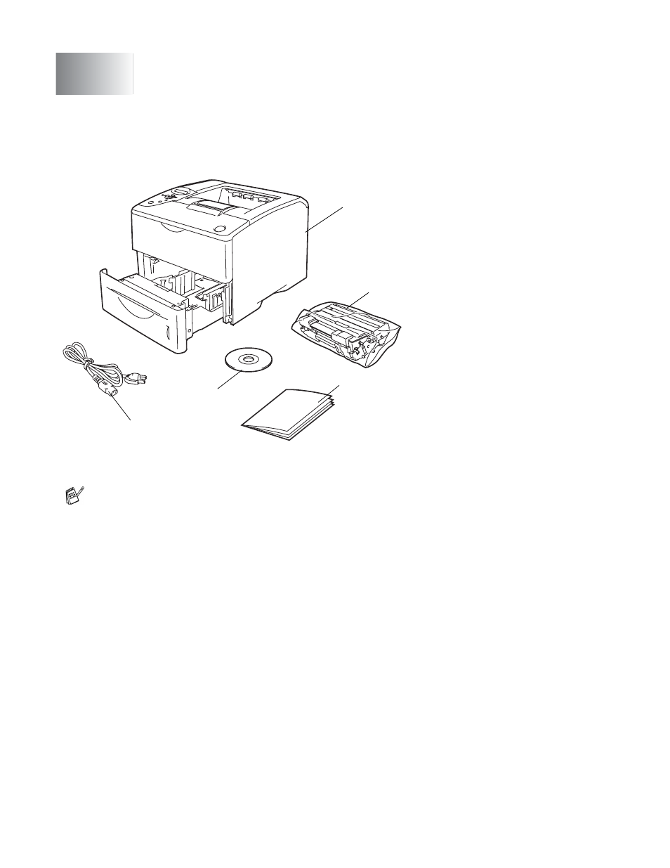 About this printer, What is in the box, Interface cable | About this printer -1, What is in the box? -1, Interface cable -1 | Brother HL-6050DN User Manual | Page 9 / 179