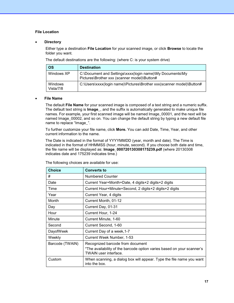 Brother DS-920DW User Manual | Page 20 / 51