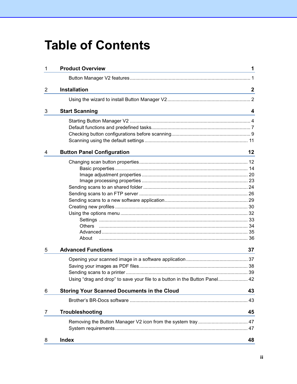 Brother DS-920DW User Manual | Page 3 / 51