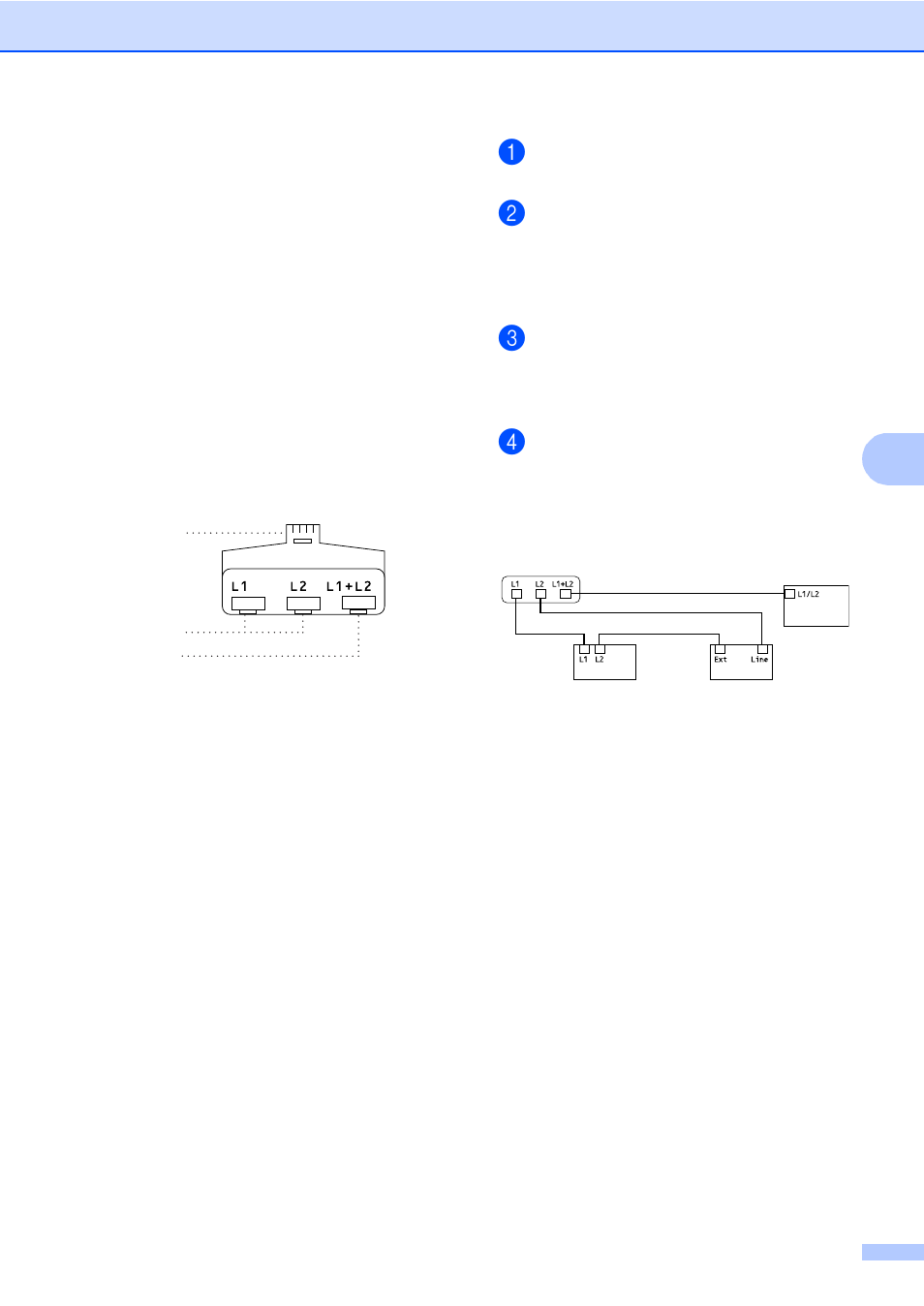 Converting telephone wall outlets | Brother MFC-9330CDW User Manual | Page 51 / 100