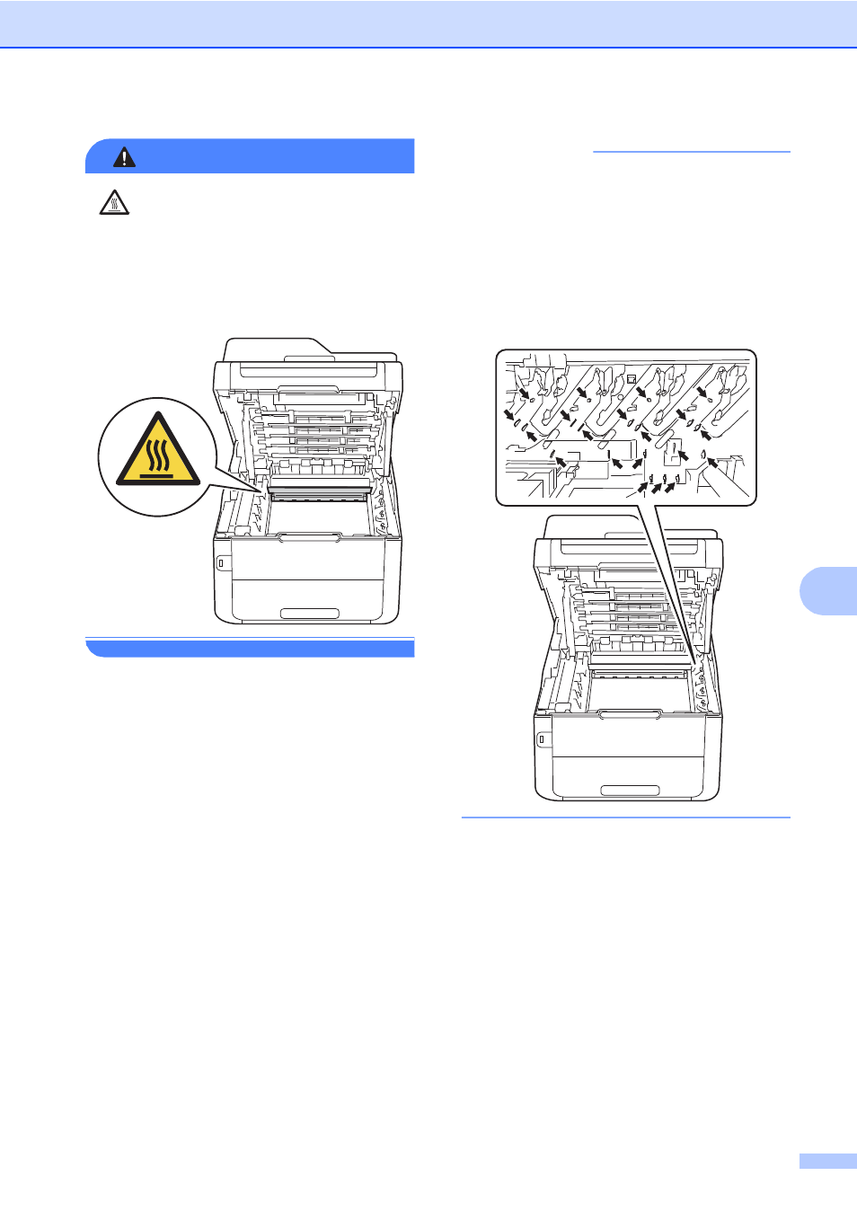 Warning, Important | Brother MFC-9330CDW User Manual | Page 79 / 100