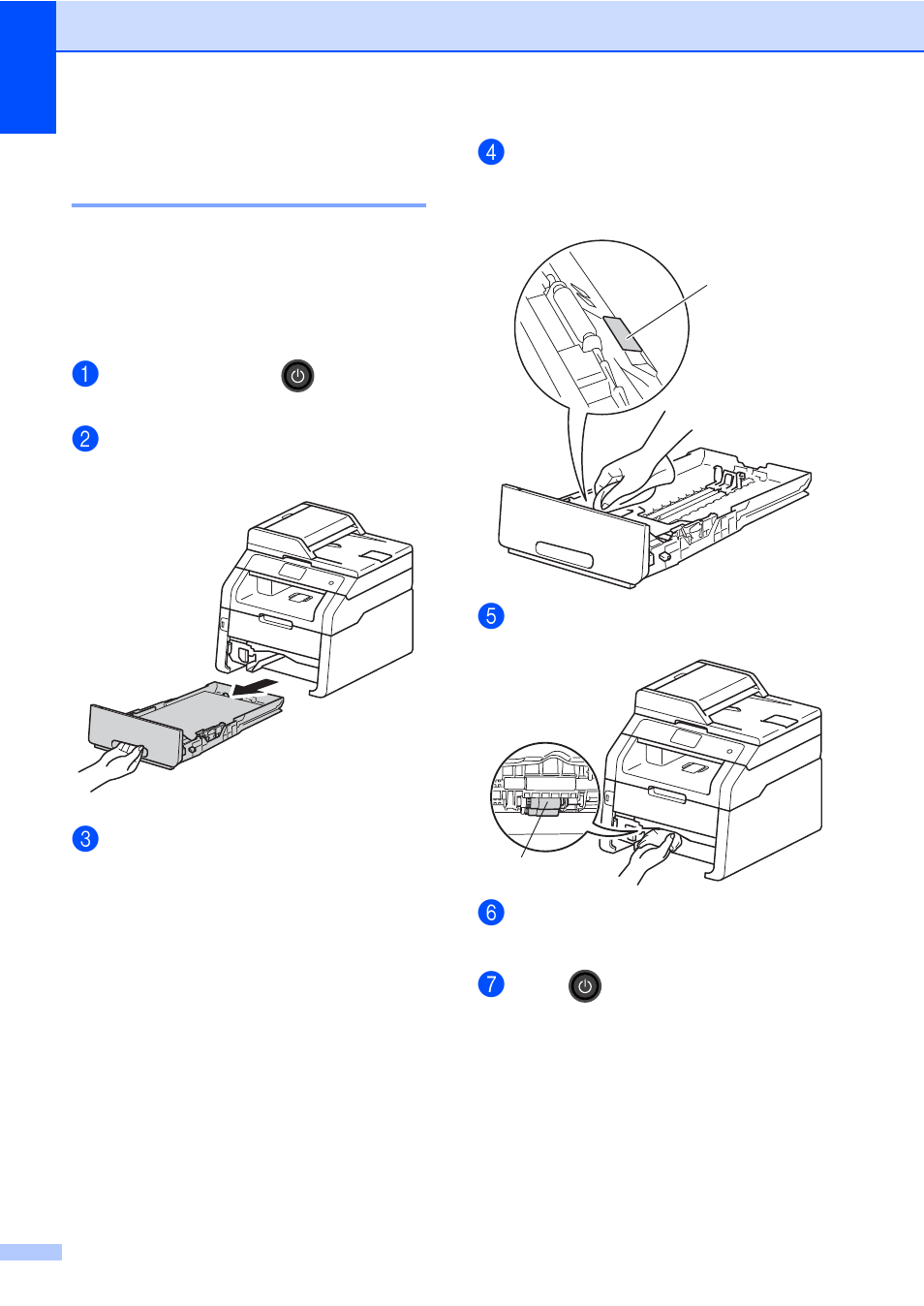 Cleaning the paper pick-up rollers | Brother MFC-9330CDW User Manual | Page 84 / 100