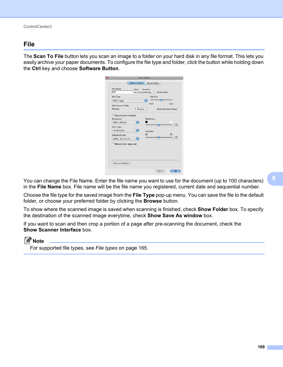 File, 9file | Brother MFC-9120CN User Manual | Page 177 / 215