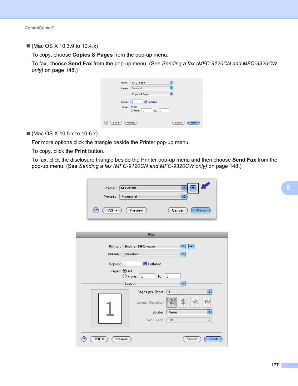 Brother MFC-9120CN User Manual | Page 185 / 215