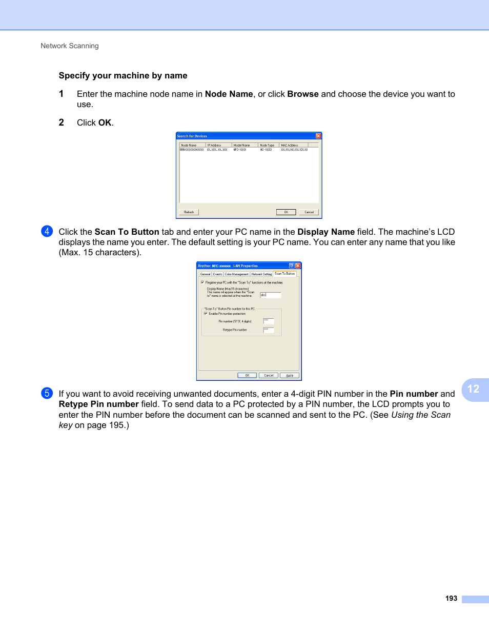 Brother MFC-9120CN User Manual | Page 201 / 215