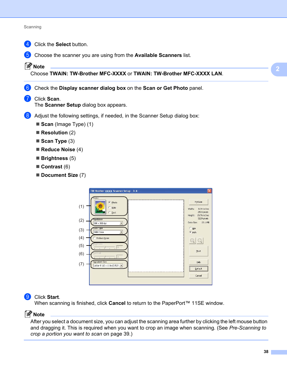 Brother MFC-9120CN User Manual | Page 46 / 215