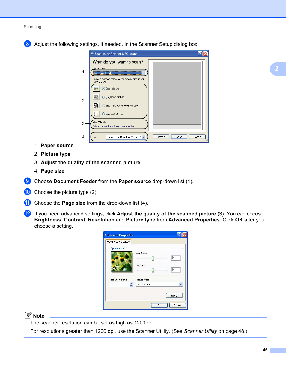 Brother MFC-9120CN User Manual | Page 53 / 215