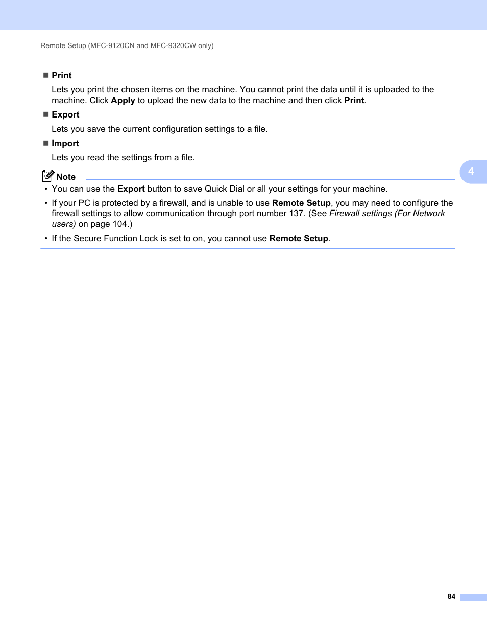 Brother MFC-9120CN User Manual | Page 92 / 215