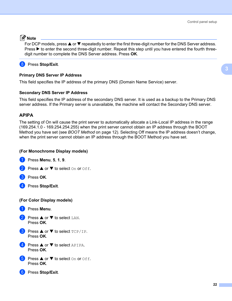 Apipa | Brother MFC-440CN User Manual | Page 28 / 67