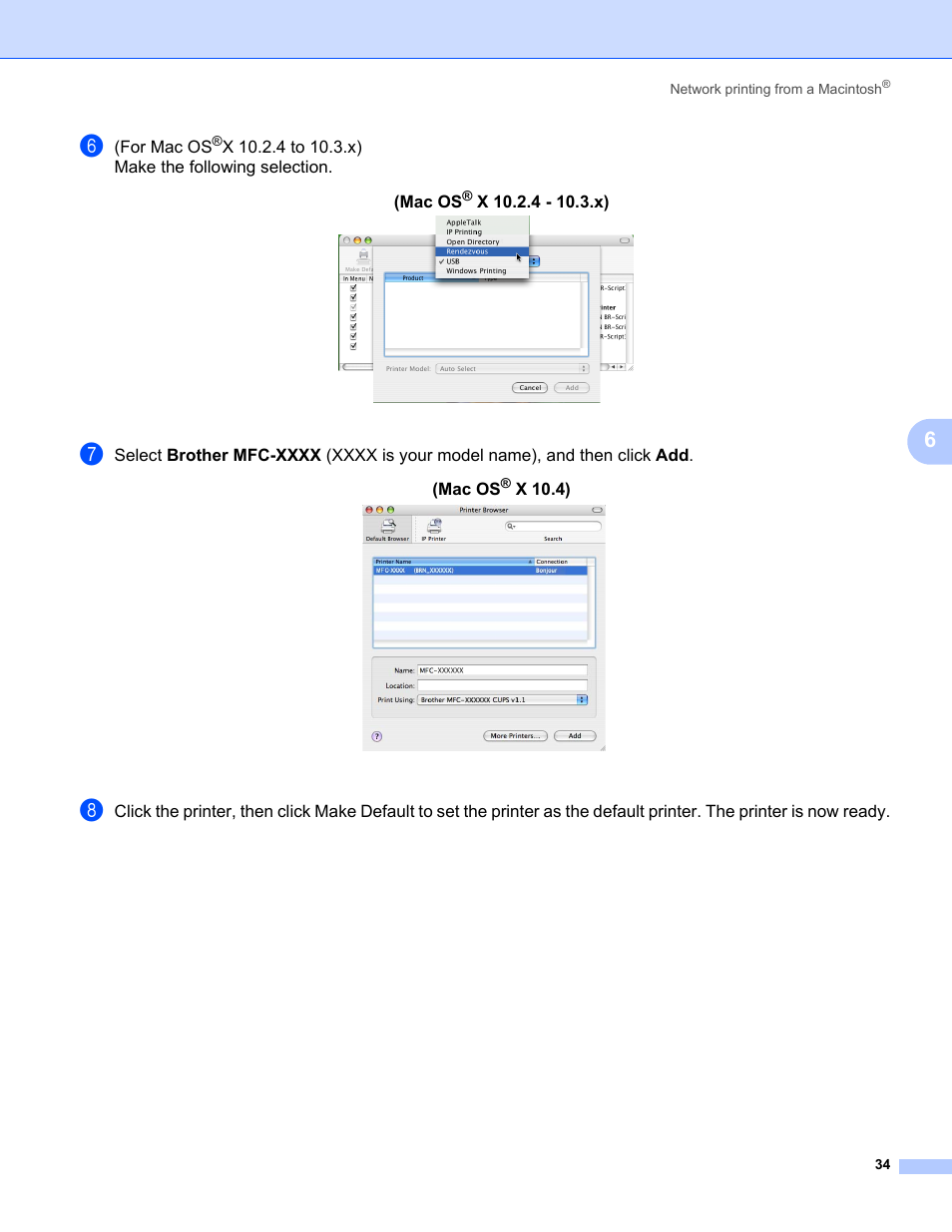 Brother MFC-440CN User Manual | Page 40 / 67