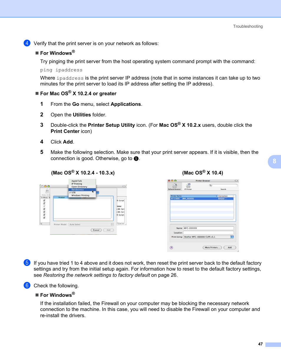 Brother MFC-440CN User Manual | Page 53 / 67