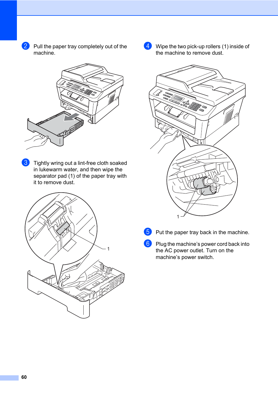 Brother MFC 7460DN User Manual | Page 66 / 76