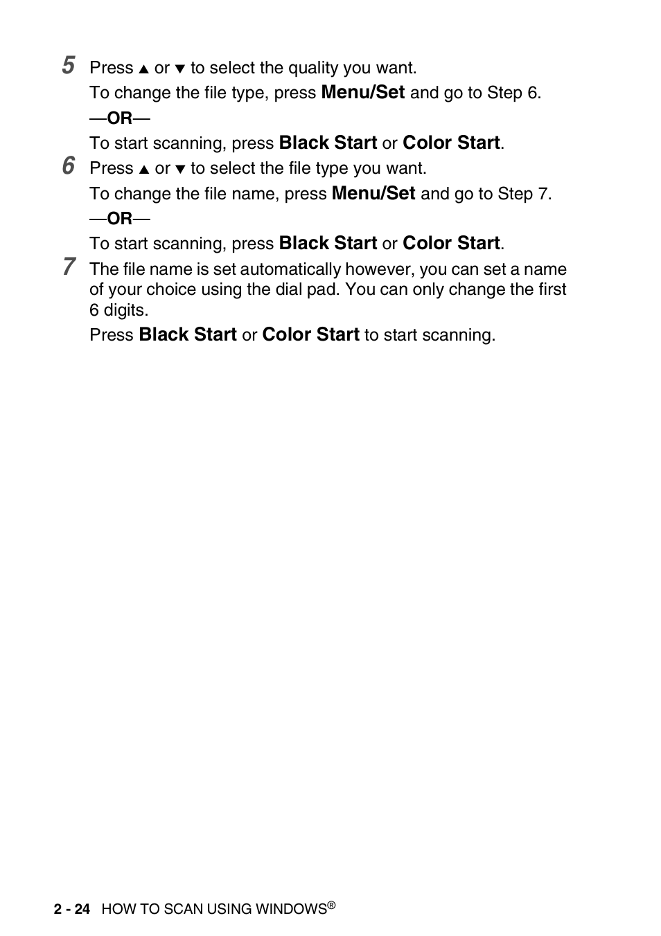Brother MFC-3240C User Manual | Page 56 / 173