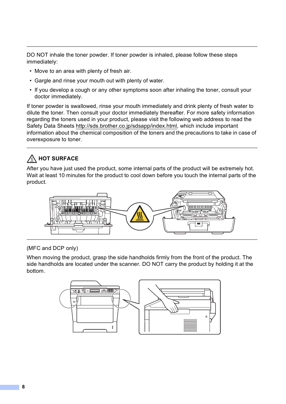 Brother HL 5450DN User Manual | Page 8 / 22