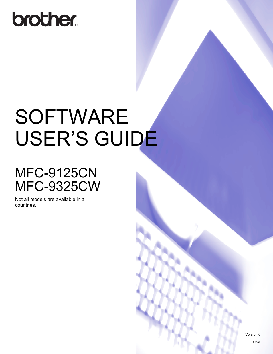 Brother MFC-9325CW User Manual | 221 pages