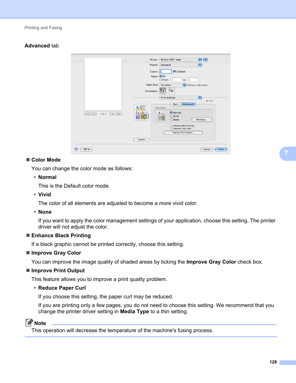 Brother MFC-9325CW User Manual | Page 136 / 221