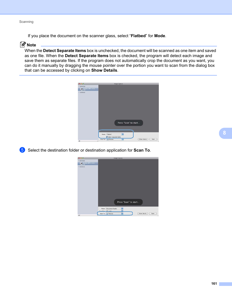 Brother MFC-9325CW User Manual | Page 169 / 221