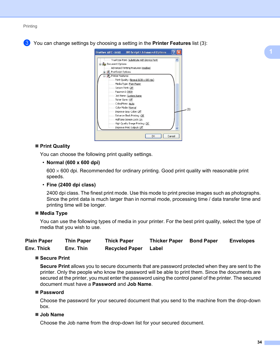 Brother MFC-9325CW User Manual | Page 42 / 221