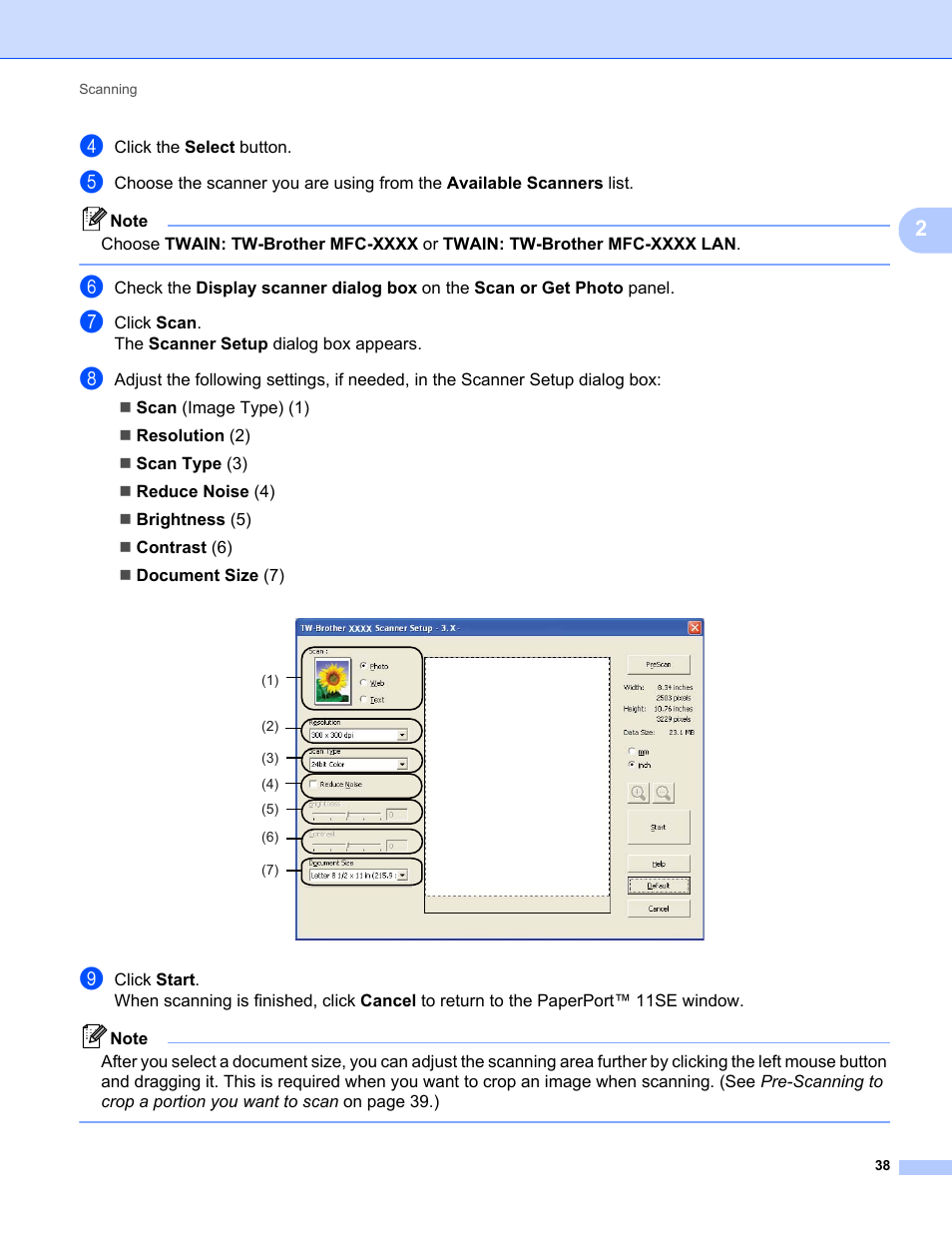 Brother MFC-9325CW User Manual | Page 46 / 221