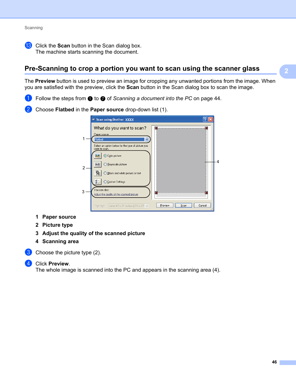 Brother MFC-9325CW User Manual | Page 54 / 221