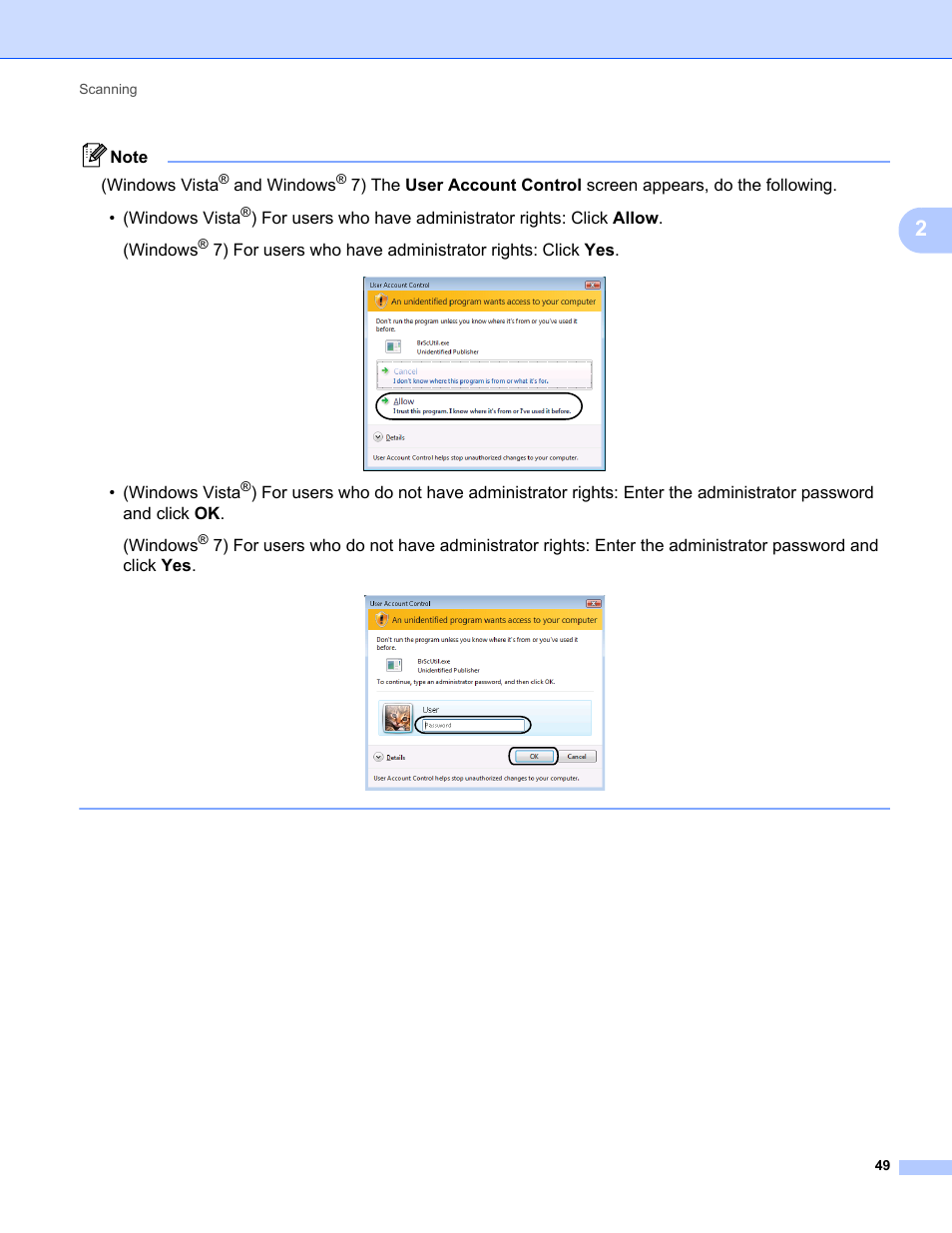 Brother MFC-9325CW User Manual | Page 57 / 221