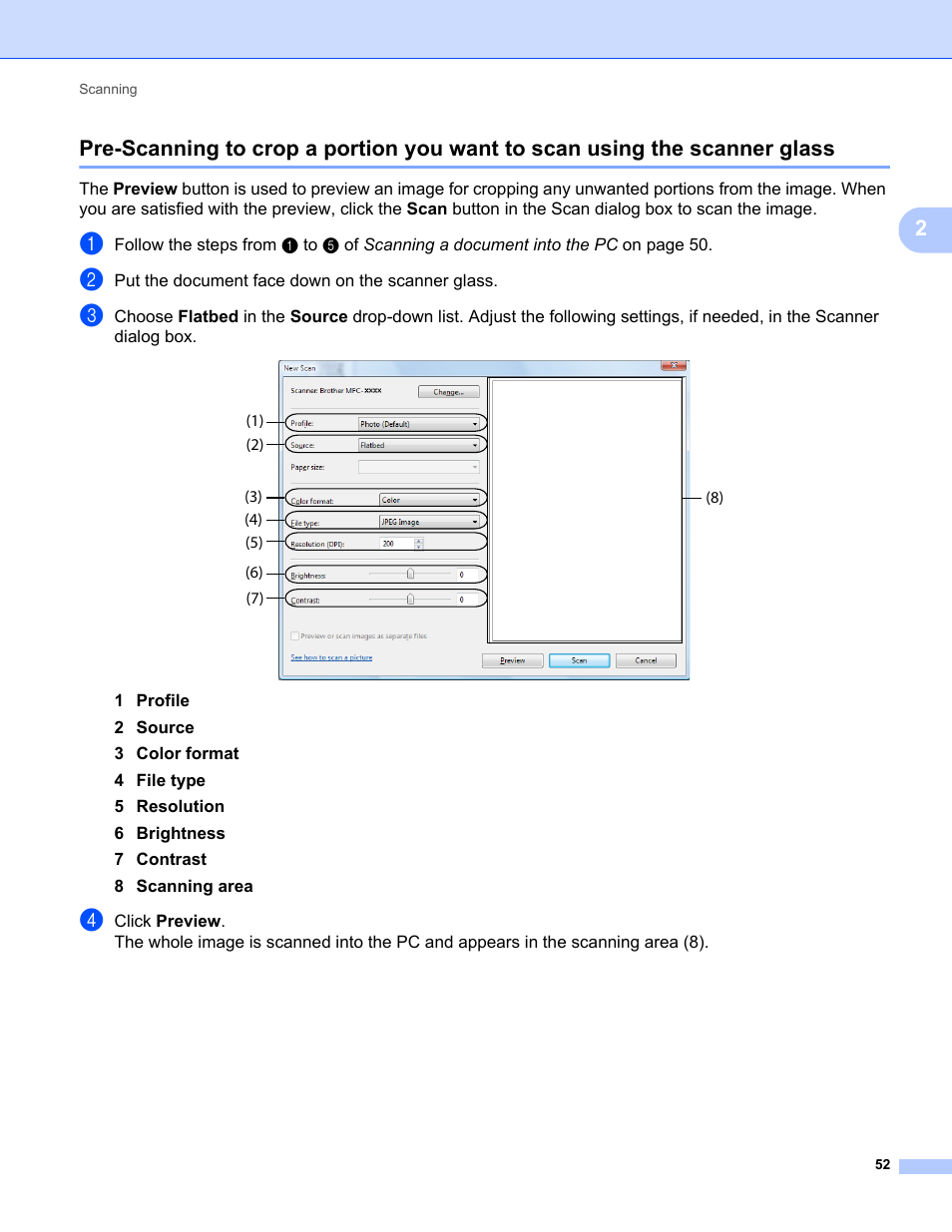 Brother MFC-9325CW User Manual | Page 60 / 221