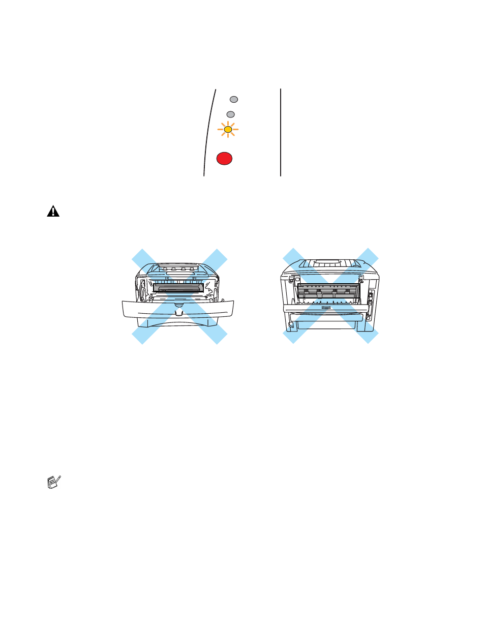 Paper jams and how to clear them, Paper jams and how to clear them -6 | Brother HL-5150D User Manual | Page 111 / 143