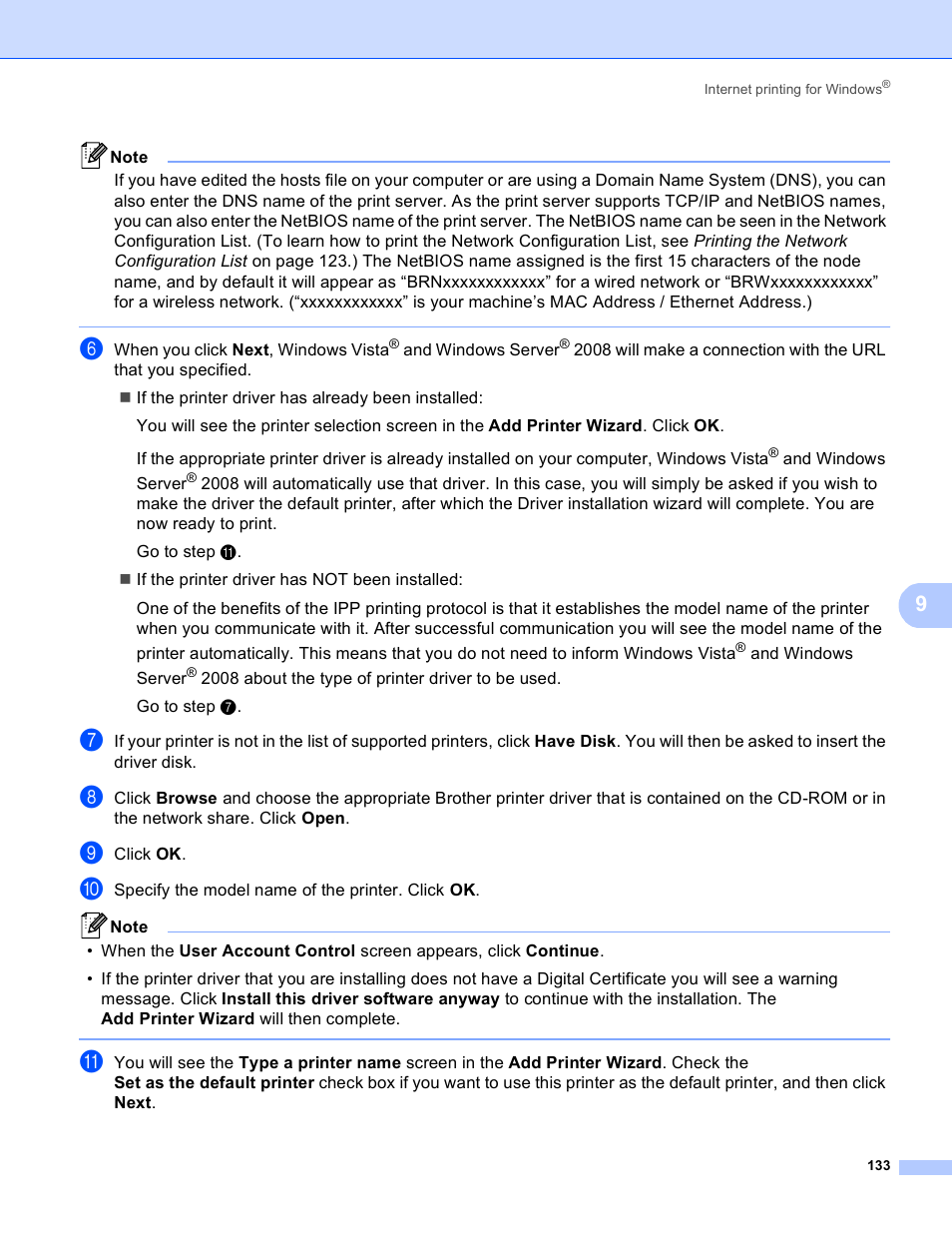 Brother MFC 8480DN User Manual | Page 144 / 249