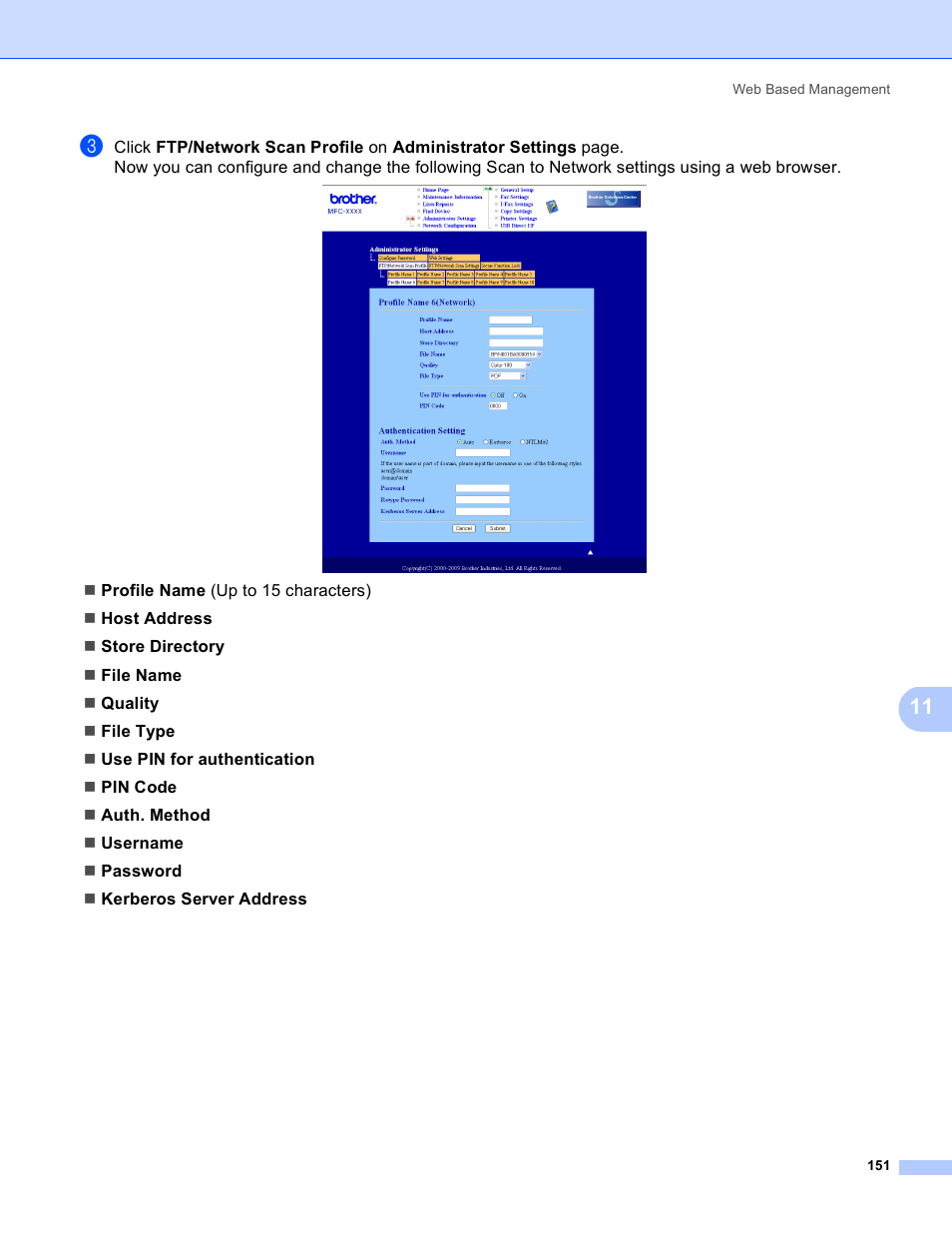 Brother MFC 8480DN User Manual | Page 162 / 249
