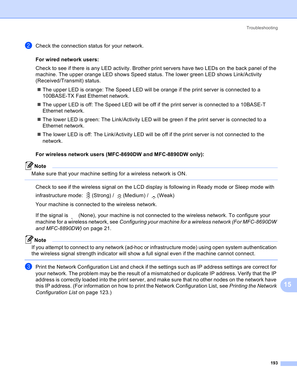 Brother MFC 8480DN User Manual | Page 204 / 249