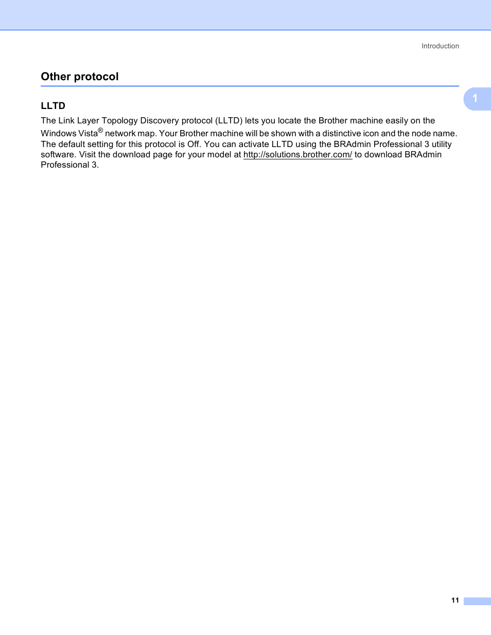 Other protocol, Lltd, 1other protocol | Brother MFC 8480DN User Manual | Page 22 / 249