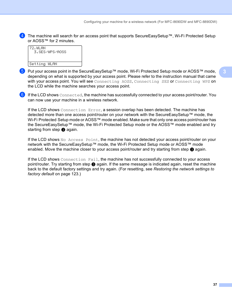 Brother MFC 8480DN User Manual | Page 48 / 249