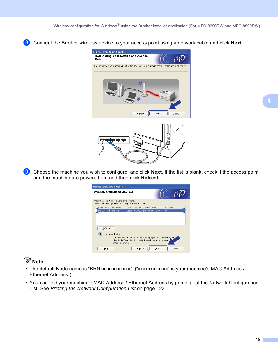 Brother MFC 8480DN User Manual | Page 56 / 249