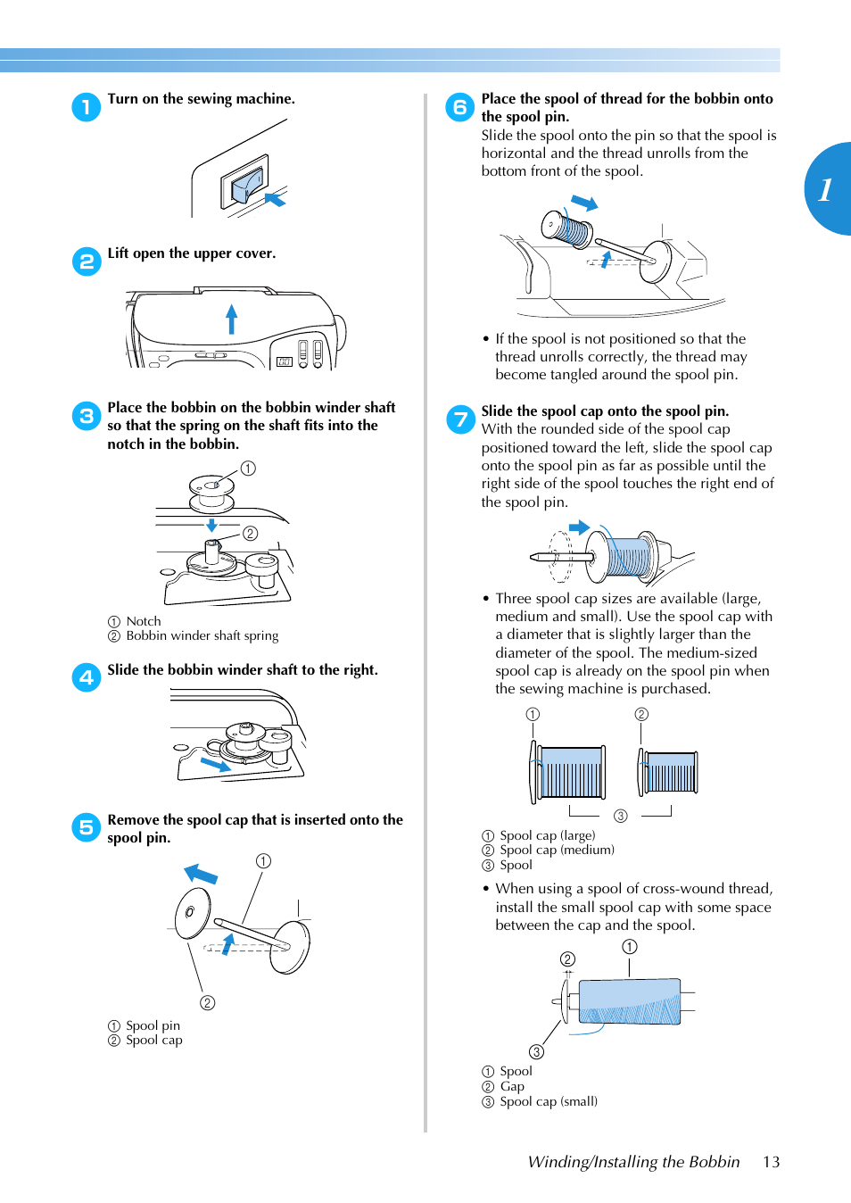 Brother NX-200 User Manual | Page 19 / 111