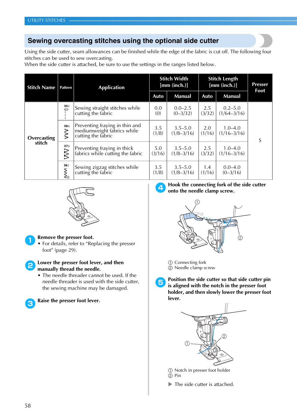 Brother NX-200 User Manual | Page 64 / 111