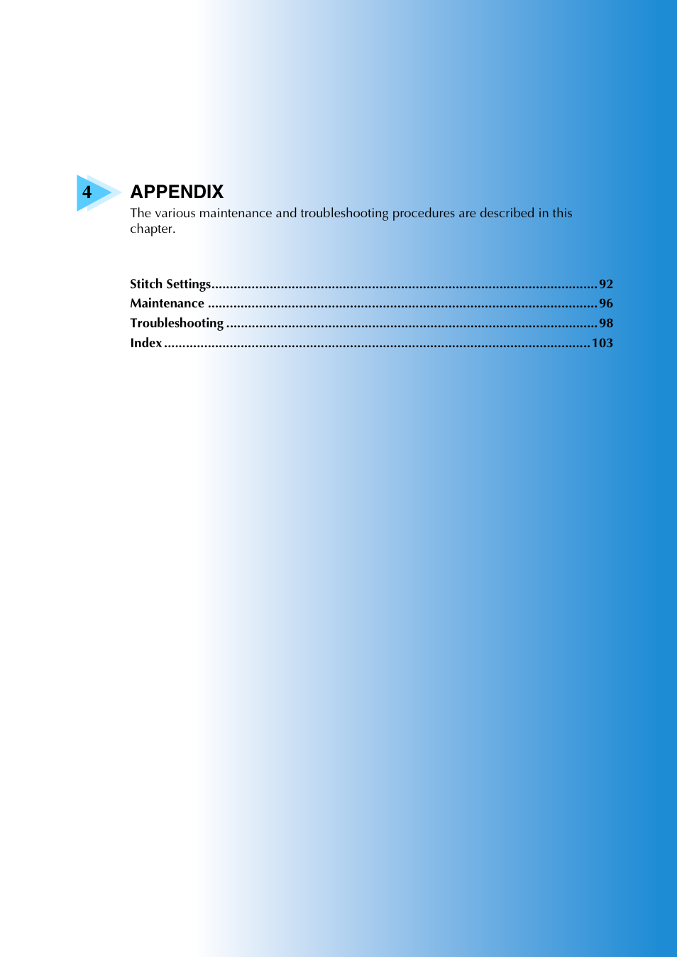 4appendix | Brother NX-200 User Manual | Page 97 / 111