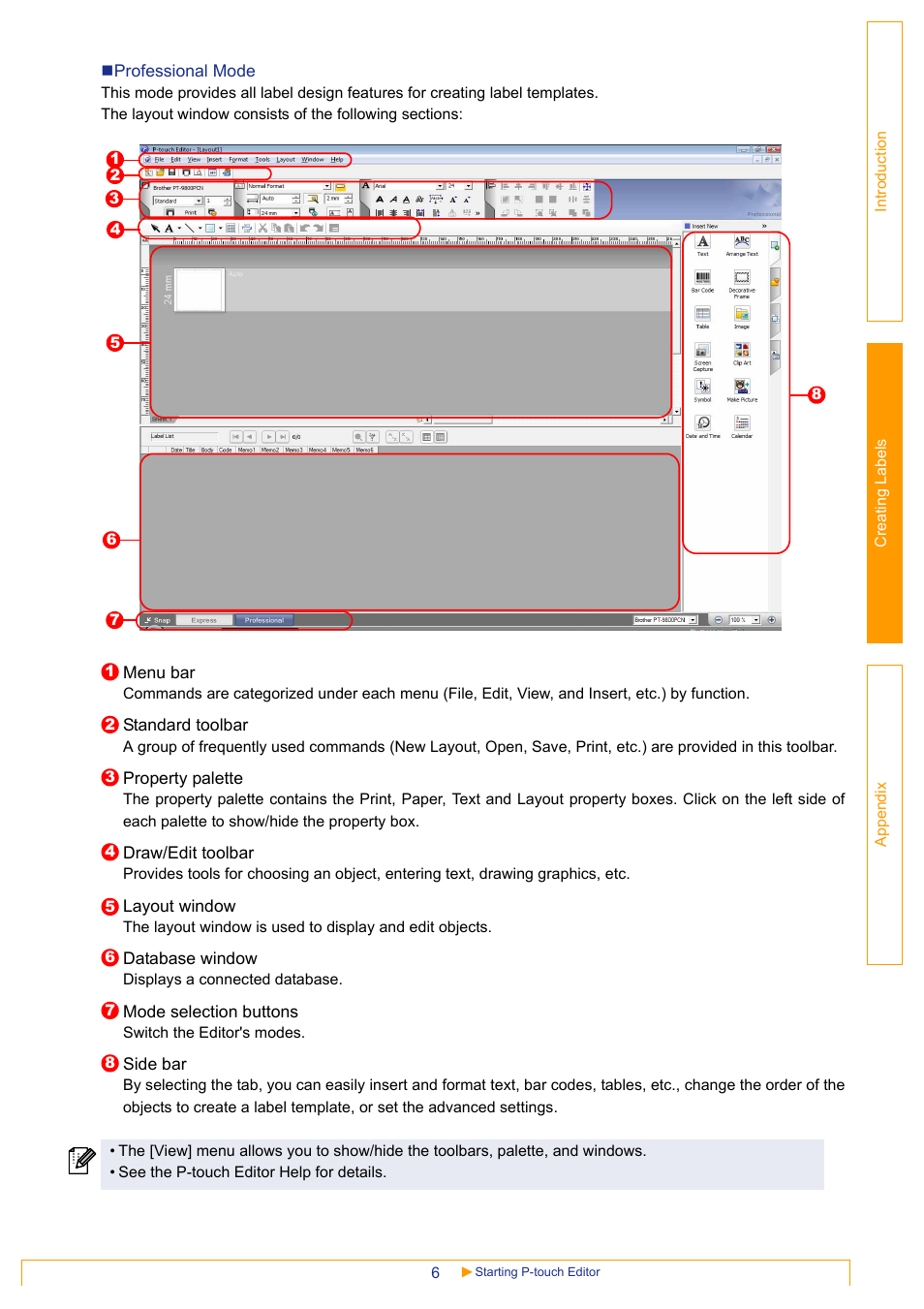 Brother PT-18RKT User Manual | Page 6 / 32