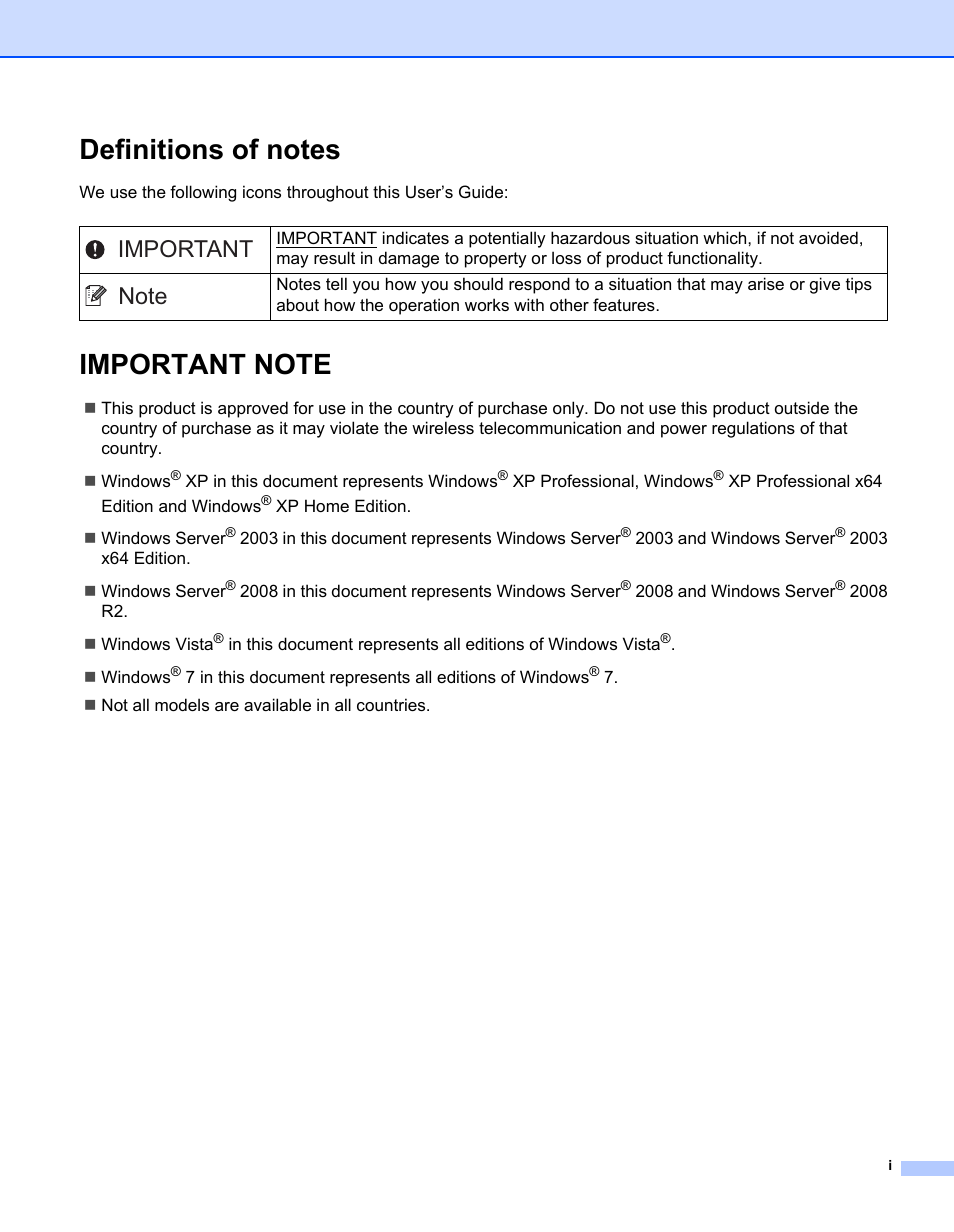 Brother MFC 7460DN User Manual | Page 2 / 82