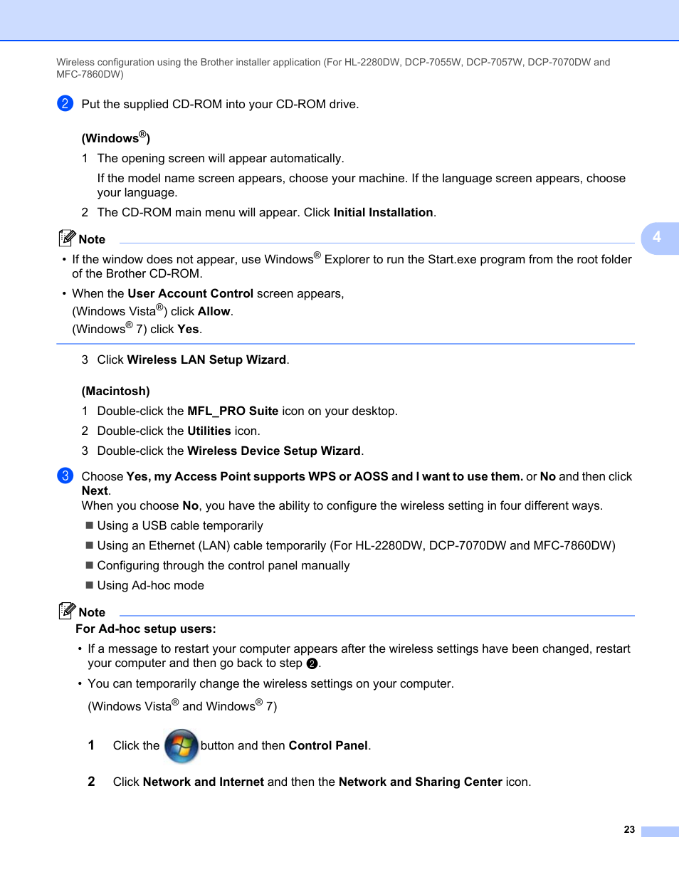Brother MFC 7460DN User Manual | Page 28 / 82