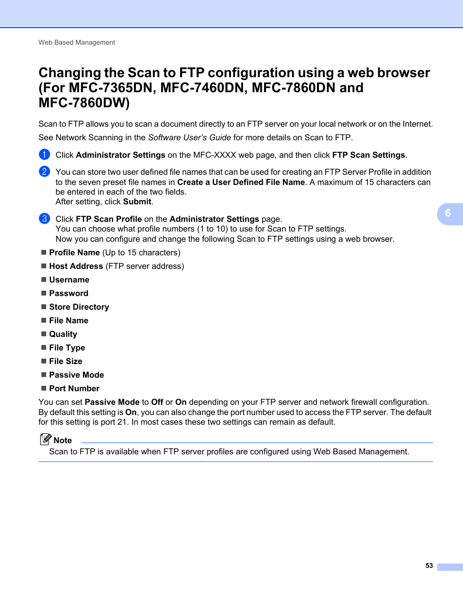 Mfc-7860dn and mfc-7860dw) | Brother MFC 7460DN User Manual | Page 58 / 82