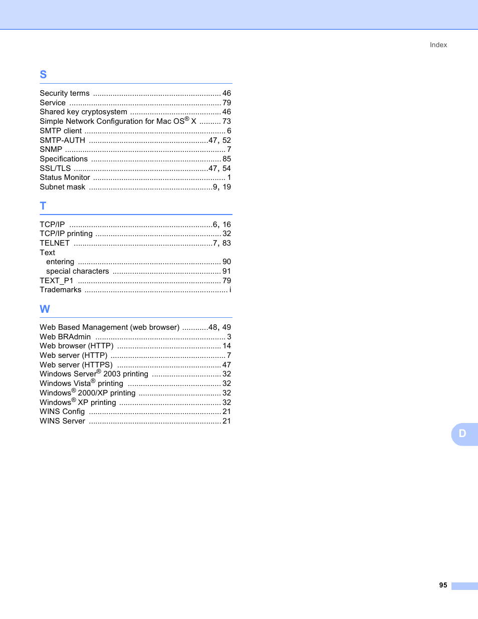 Brother MFC-9440CN User Manual | Page 103 / 103