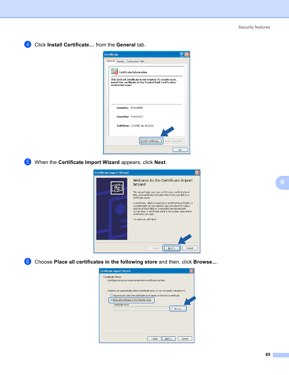 Brother MFC-9440CN User Manual | Page 73 / 103