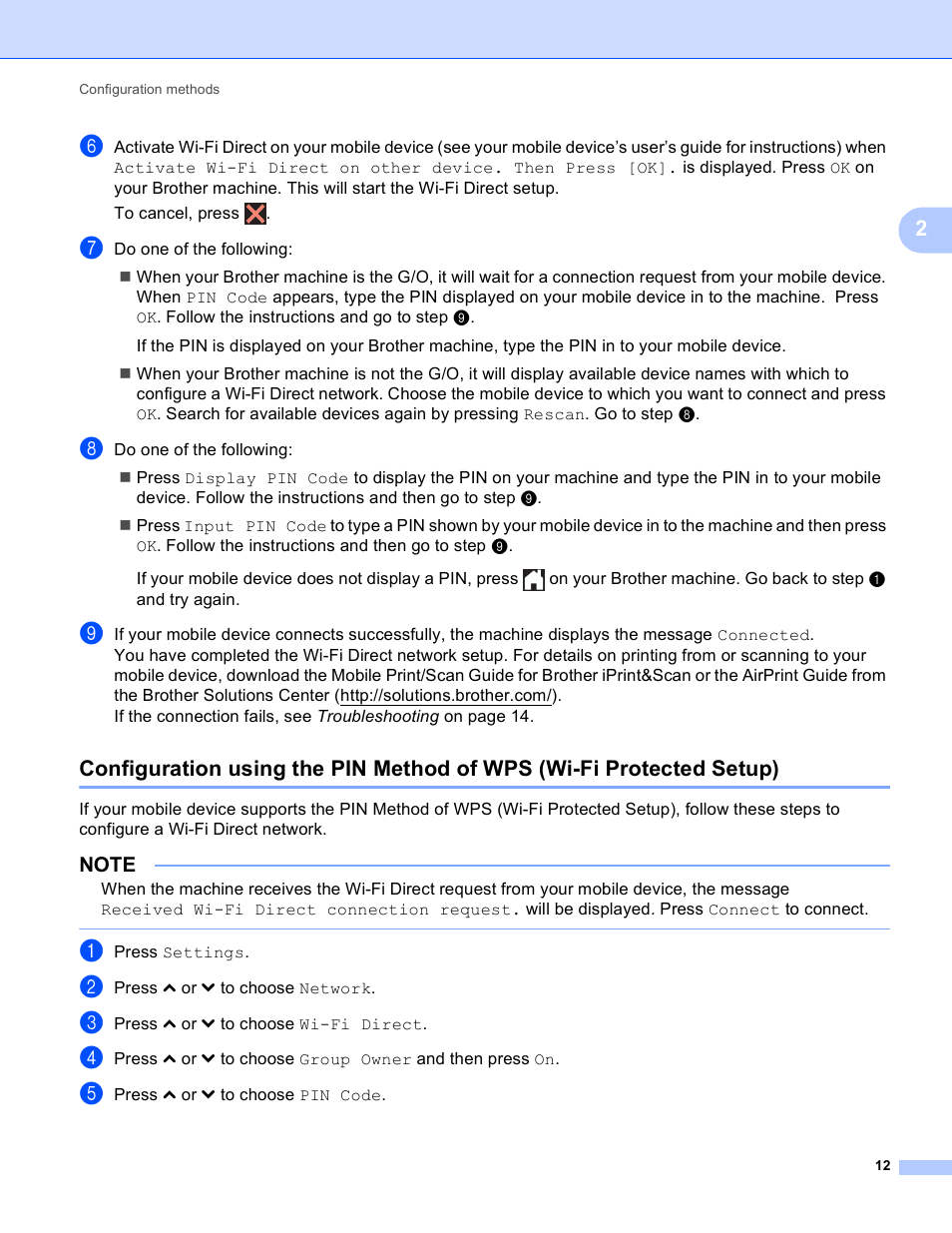 Brother MFC-J4710DW User Manual | Page 15 / 22