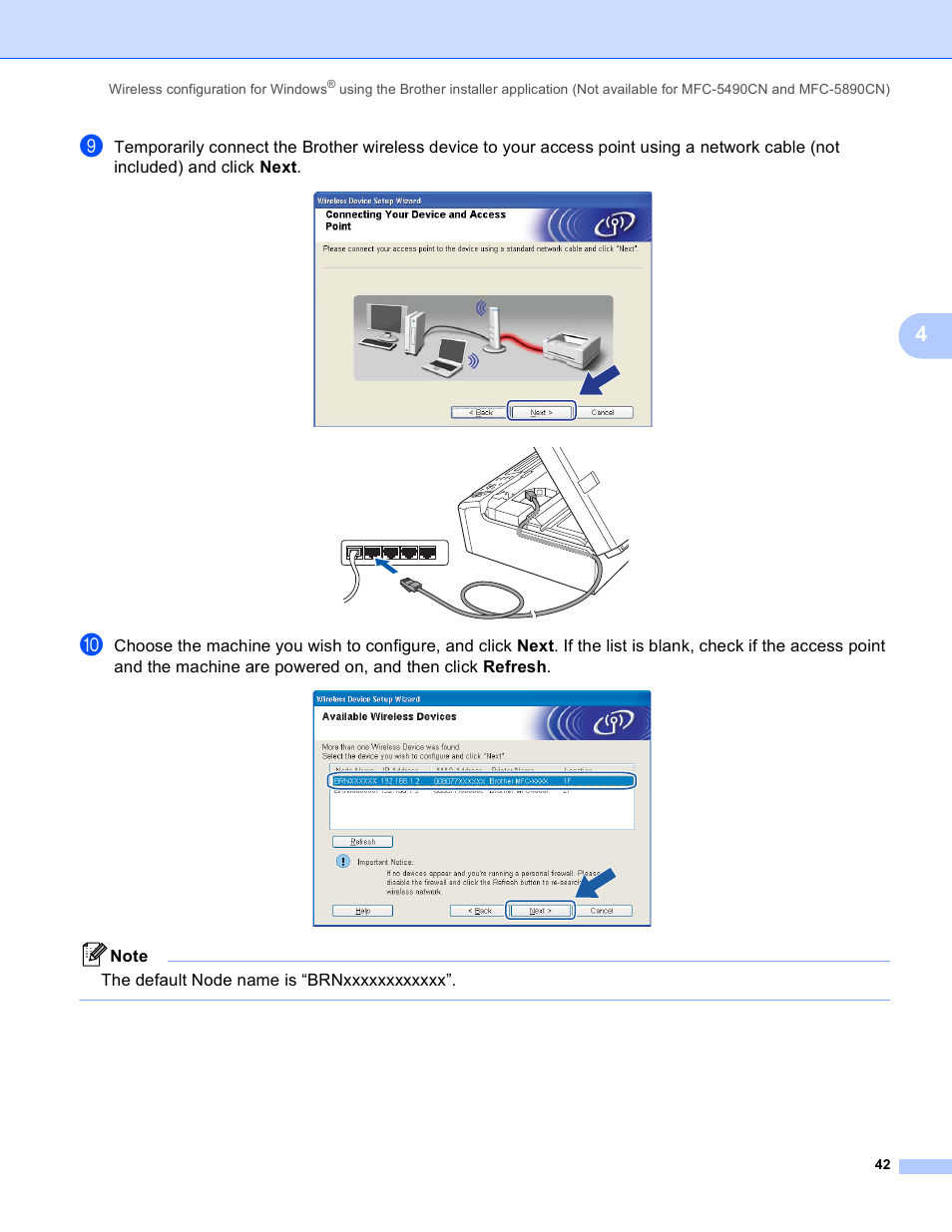 Brother MFC-5895CW User Manual | Page 52 / 209