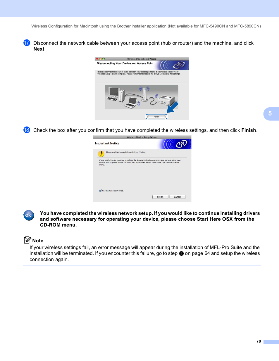 Brother MFC-5895CW User Manual | Page 80 / 209