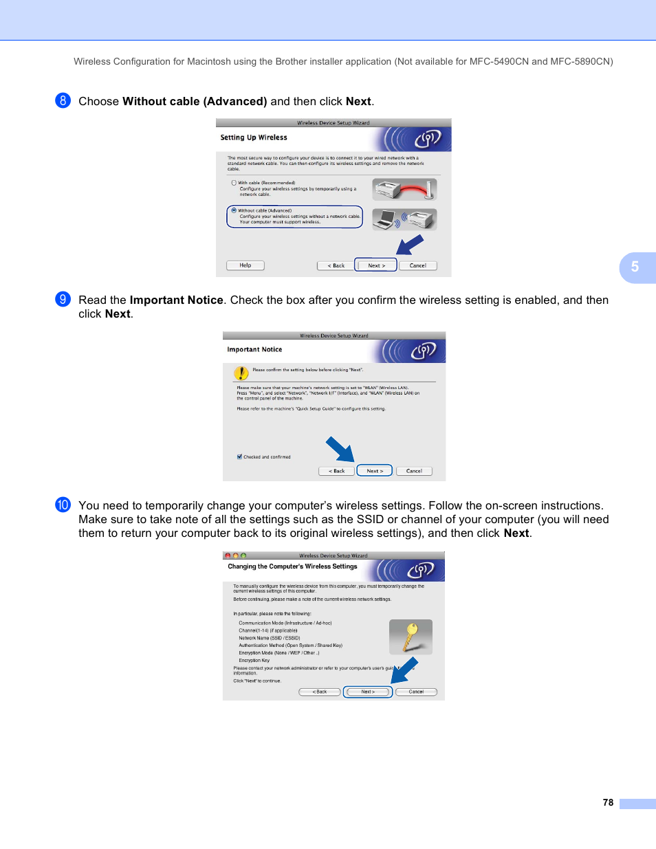Brother MFC-5895CW User Manual | Page 88 / 209