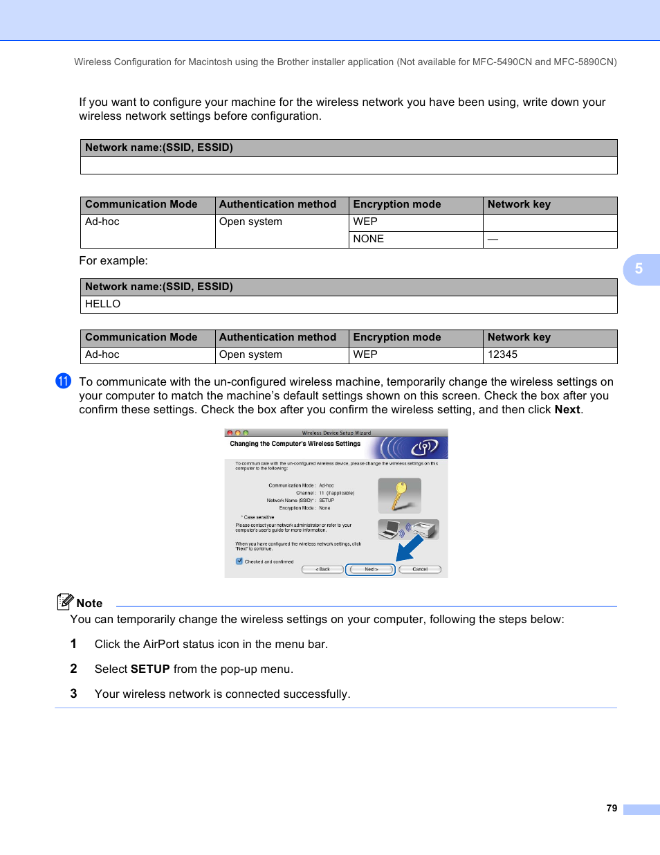 Brother MFC-5895CW User Manual | Page 89 / 209