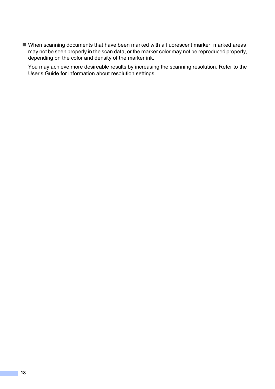 Brother ADS-2500W User Manual | Page 18 / 19