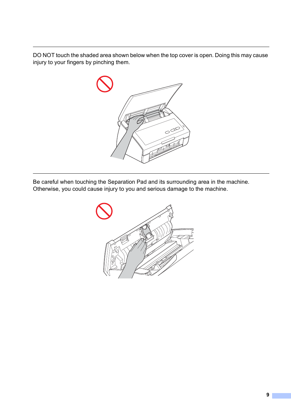 Brother ADS-2500W User Manual | Page 9 / 19
